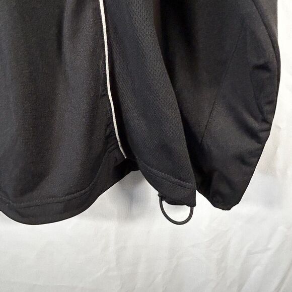 Mizuno Pullover Men's Medium Black Long Sleeve Collared Running Jacket - Picture 7 of 11